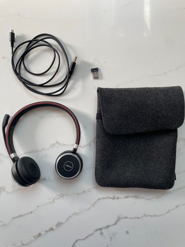 Jabra evolve black red - 65, black/red