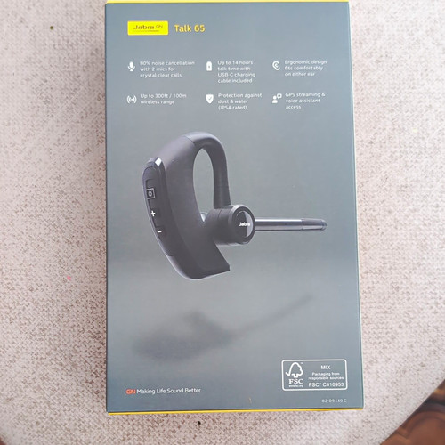Jabra talk black bluetooth - 65,