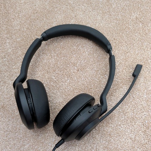 Jabra teams usb headset - headset, black