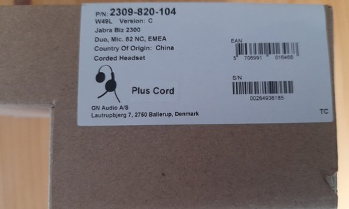 Jabra biz 2300 duo - 2300,